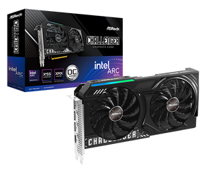 Mới trong kho asrrock Intel ARC B570-<span class=keywords><strong>Challenger</strong></span> 10GB oC gddr6 <span class=keywords><strong>PCI</strong></span>-Express đồ họa + thẻ - Product Image 1