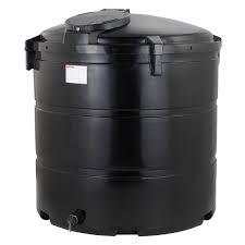 Réservoir d'eau en plastique noir avec pompe et réservoir sous pression, conteneur de récupération d'eau de pluie hors sol pour usage extérieur - Product Image 2