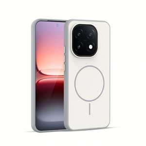 Nueva Funda para Teléfono Vivoiqoo15 con Contraste de Color, Compatible con Succión Magnética, Dos en Uno, Botón Independiente de Metal - Product Image 3