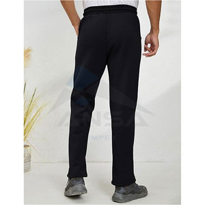 Pantalon en molleton d'hiver pour homme, doublé en sherpa, pantalon de jogging chaud et confortable pour la course à pied, les activités de plein air, les vêtements décontractés et de détente - Product Image 5