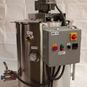 Tanque de Mezcla con Revestimiento de 100 Galones y 30 Galones - Acero Inoxidable - Grado Alimenticio de Alta Calidad |   Velocidad Variable |   Opciones de Calefacción y Refrigeración - Product Image 5