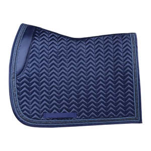 Manta de Silla de Montar Ligera Más Vendida, Forro de Felpa de Algodón Teñido Liso, Personalización OEM para Doma y Salto con Gel de Lana - Product Image 2