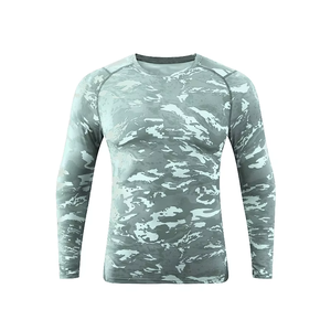 Customized Customized Design Men's Printed Compression Shirts Spandex/Polyester Breathable Quick Dry 2026 - Product Image 5