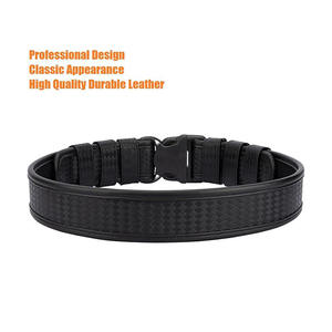 Wholesale High <b>Primer</b> Quality Tactical Leather Belt Full Grain Lightweight Breathable Personalized Branded Quality Duty belt - Product Image 4