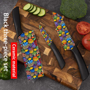 Couteau de chef à lame en céramique, manche en plastique, outil de cuisine, haute qualité, durable, vente chaude, expédition rapide - Product Image 4