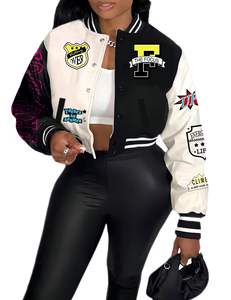 แจ็กเก็ตทีมกีฬาของผู้หญิงมาใหม่เสื้อแจ็กเก็ตผู้หญิงแบบระบายอากาศลายสีพื้นเสื้อแจ็กเก็ตมาร์ซิตี้ออกแบบได้ตามต้องการ - Product Image 1