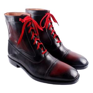 Goodyear Welted Chaussures habillées en cuir de vache noir clair pour homme Oxfords à feuilles persistantes de haute qualité avec des caractéristiques augmentant la hauteur de l'automne - Product Image 5