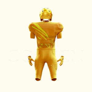 Uniforme de Fútbol Americano de Secado Rápido de Alta Calidad al por Mayor, Estilo Único Personalizado por Sublimación - Product Image 2