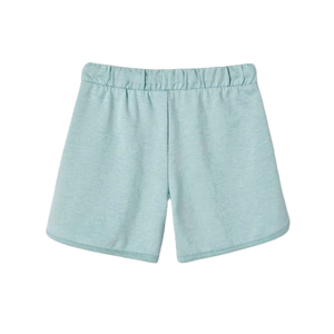 คอลเลคชั่นฤดูร้อนปี 2025 กางเกงขาสั้นถักเอวสูงสำหรับเด็กหญิงอายุ 10 ปี ผ้าฝ้ายสีพื้น เสื้อผ้าเด็ก - Product Image 5