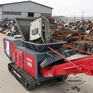 Trituratore Mobile Cingolato per Lavorazione di Rottami Metallici, Rifiuti <span class=keywords><strong>Auto</strong></span> e Pneumatici Usati - Product Image 3