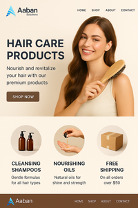<b>Custom</b> Hair Care Products Ecommerce <b>Website</b> Development Skilled Web Developers Offering User Friendly and Functional Platforms - Product Image 4