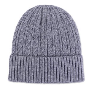 Gorro de Invierno para Adultos, Gorro de Punto con Puño, Algodón, Acrílico, Poliéster, Gorro Personalizado, Fabricantes 2025, Gorros de Jacquard Lisos - Product Image 1