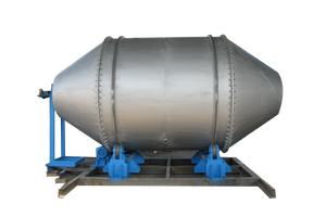 Four rotatif industriel pour la fusion du plomb, le recyclage des métaux avec une capacité personnalisable et une conception économe en énergie - Product Image 2