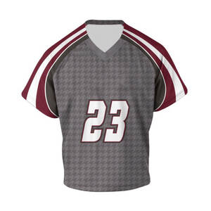 เสื้อลาครอสพิมพ์ลายโพลีเอสเตอร์ 100%-ออกแบบได้ตามต้องการ ราคาสมเหตุสมผล - Product Image 1