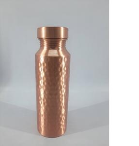 Bouteille en cuivre pur de haute qualité disponible dans différents styles Bouteille d'eau en cuivre avec emballage de qualité supérieure - Product Image 2