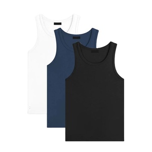 Custom Color <b>Men</b> Bodybuilding Multi Color Design Sports Trendy Plain Tank Top Knitted Yoga Athletic Running Wear Gym <b>Singlet</b> - Product Image 6