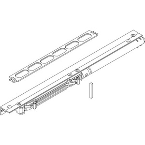 Ensemble complet Levolan 60 Softstop gauche, accessoires pour placard GEZE - Product Image 3