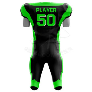 Top Trending American 100% Poliéster Uniformes de fútbol personalizables con su propio logotipo de marca Diseño único y opciones de talla grande - Product Image 3
