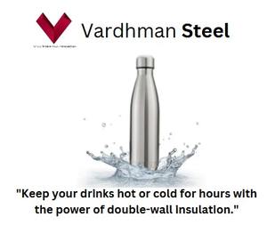 Huge Demand Sale 1000 ML Stainless Steel Double Wall Vacuum <b>Insulated</b> Water <b>Bottle</b> Durable Hot and Cold Premium with Lid and Cap - Product Image 2