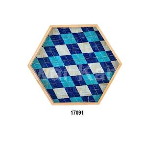 Bandeja de forma Rectangular de Metal plateado, bandeja para servir café, té y desayuno con asa para el hogar, cocina, Hotel y restaurante - Product Image 2