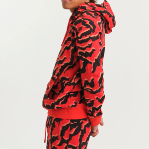 เสื้อฮู้ดผ้าคอตตอนรุ่นเฮฟวี่เวทสำหรับผู้ชายเสื้อมีฮู้ดแนวสตรีทพิมพ์ลายโลโก้3D ออกแบบได้ตามต้องการ - Product Image 3