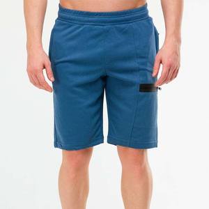 Logo personnalisé de haute qualité pour hommes Shorts de course sport décontracté ample polyester coton avec poches couleur bleue vêtements pour hommes Shorts - Product Image 2