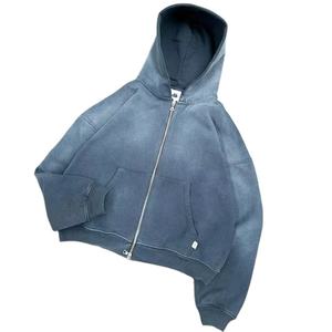 Vente en gros de sweats à capuche pour hommes, respirants, de qualité supérieure, personnalisés, en coton lourd 100%, à épaules tombantes - Product Image 3