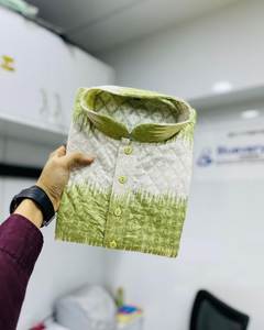 Kurta pyjama pour homme en coton PC tendance avec impression ombrée et broderie, prix de gros, achat en ligne en Inde - Product Image 2