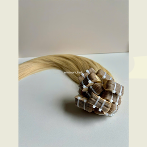 Cinta de grado superior en extensiones de cabello vietnamita, puntas completas humanas vírgenes, hebras saludables, suministro de mercado de exportación directa de fábrica OEM - Product Image 4