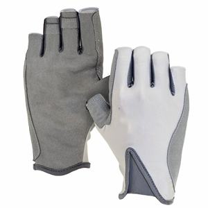 Wholesale Custom Unisex <b>Fishing</b> <b>Gloves</b> for Kids Half Finger Breathable Outdoor <b>Gloves</b> Finger <b>Gloves</b> for Sale - Product Image 1