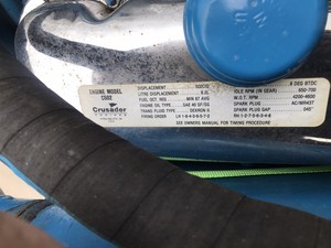 Crusader 502 8 2 L V8 barco Motor marino AGUA DULCE Drop In Ready 428 HRS - Product Image 3