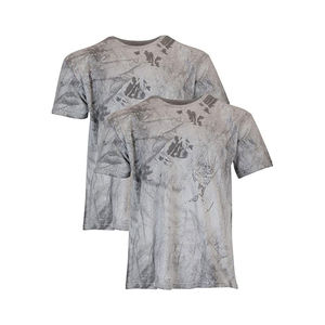 Camisetas de manga corta con estampado de seda para hombre, ropa informal de algodón y poliéster con estampado personalizado, antiarrugas - Product Image 4