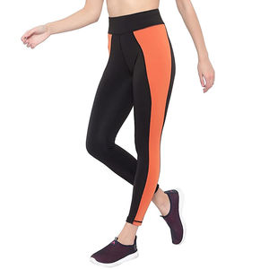 Leggings de Yoga de Cintura Alta para Mujer, Largo Capri, Spandex/Nailon, Transpirables, Antibacterianos, Colores y Logotipo Personalizables - Product Image 5