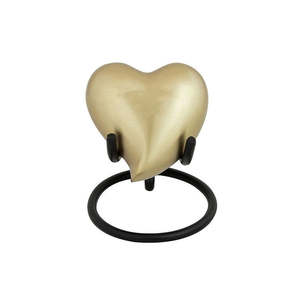 Grandes Urnes Crémation Décoratives Personnalisées Urnes Artisanales en Forme de Coeur pour Cendres d'Animaux de Compagnie à Vendre - Product Image 6