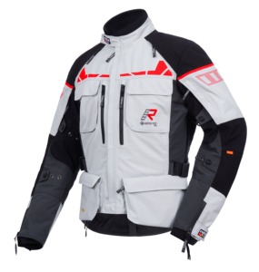 Ecuado-R Hombres Touring/Offroad Cordura 3 Capas Impermeable 4 Temporada Enduro/Aventura Moto Textil Chaqueta/Chaqueta, CE Acolchado - Product Image 1