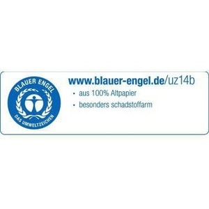 Kraft Cardboard Falken UniReg Staff <b>Folder</b> #### <b>A4</b> Size #### 230g/m #### Blue #### Organizational Imprint - Product Image 4