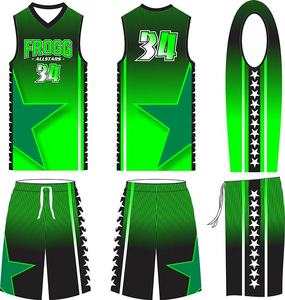 Conjuntos de Camisetas y Pantalones Cortos de Baloncesto Sublimados Personalizados, Uniformes de Baloncesto para Hombre de Secado Rápido - Product Image 6