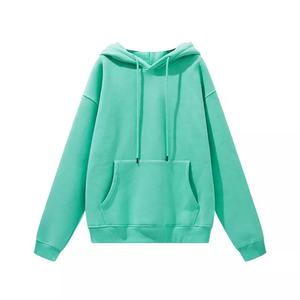 Wholesale Embroidered Solid Casual Winter <b>Hoodies</b> Unisex <b>Polyester</b>/Cotton Custom Men's Fleece <b>Hoodies</b> - Product Image 3
