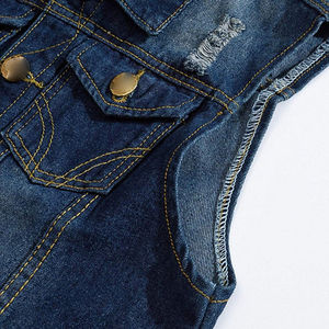 Chaleco de cuero personalizado de estilo informal sostenible para hombre Chaleco de moto transpirable de invierno de alta calidad - Product Image 4