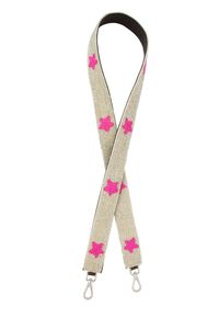 Cinturones con cuentas hechos a mano, bordado con diseño de semilla roja y azul, correas de guitarra de longitud personalizada, monedero de estrella, accesorios de moda de Color colorido - Product Image 6