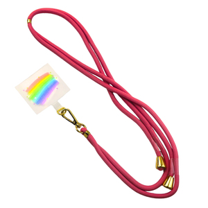 แพทช์แท็บแบบกําหนดเองส่งเสริมการขายและเชือกเส้นเล็กโทรศัพท์ - Product Image 1