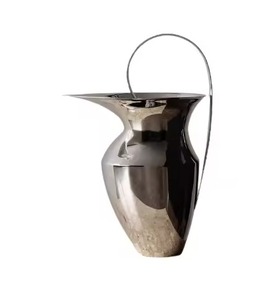 New Arrival <strong>Pitcher</strong> with Handle <strong>Drinking</strong> Beverage Jug Metal Water Jug for Gifts Giveaways Birthday Parties - Product Image 5