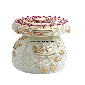 Tazón de Chocolate de Acero Inoxidable, Plateado, Diseño Elegante, Redondo, Decorativo, para Mesa - Product Image 5