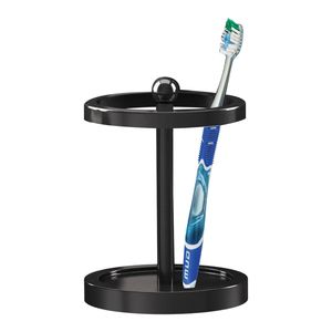 Porte-brosse à dents en métal décoratif et fonctionnel, adapté aux salles de bains à domicile et à l'hôtel - Product Image 6