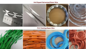 Fil barbelé en acier inoxydable BTO-22 à <span class=keywords><strong>prix</strong></span> d'usine, galvanisé à chaud, anti-escalade - Product Image 3