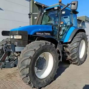 Tractor agrícola New-Holland TT75 bastante usado/Tractor de ruedas de tractor New Hollands T6070 140HP de bajo consumo de combustible usado - Product Image 2