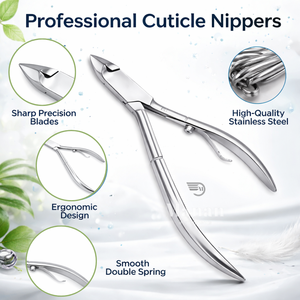 Cortacutículas Profesional de Acero Inoxidable, Pinza de Precisión con Doble Resorte, Herramienta de Manicura y Pedicura, Logotipo Personalizado OEM - Product Image 3