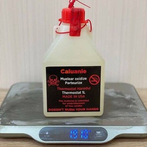 Caluanie Muelear Oxidize liquide de qualité industrielle pour électrodéposition, pureté, prix économique - Product Image 6