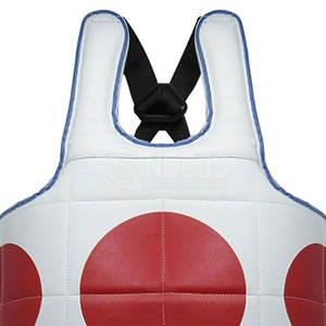 Protector de pecho de cuero de alta calidad superventas, equipo de entrenamiento profesional de boxeo y MMA con patrón de impresión único - Product Image 4