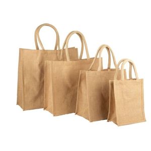 2025 sacs de toile de jute de conception personnalisée sacs de jute en gros de qualité supérieure avec impression personnalisée à vendre - Product Image 1